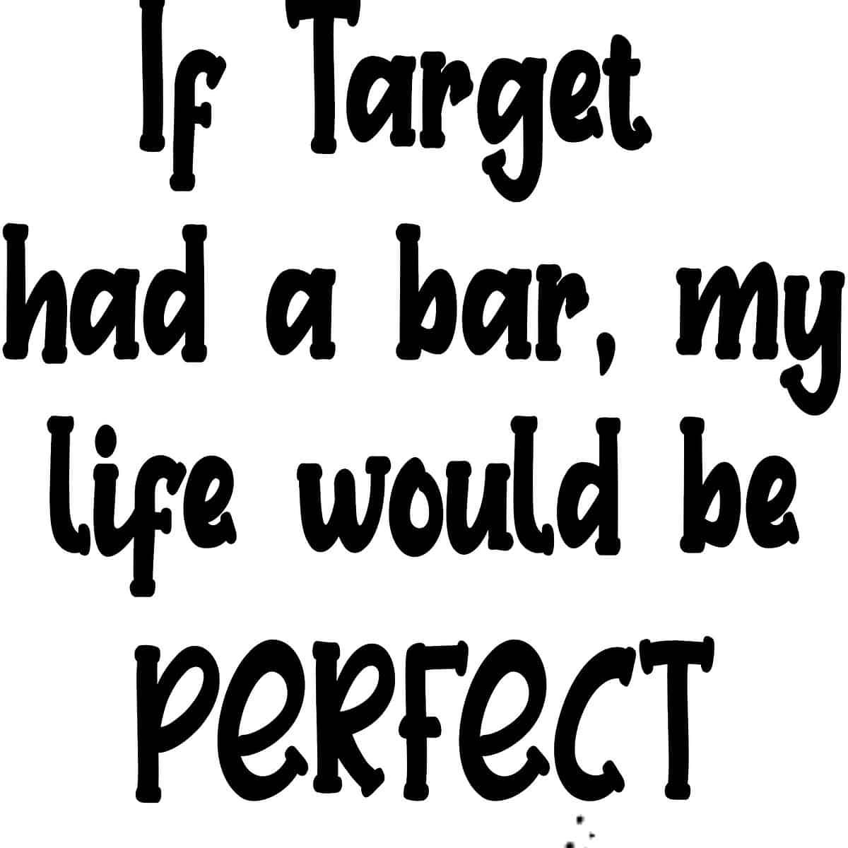 If Target had a bar image 0