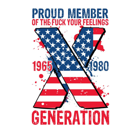Gen X Red White & Blue image 0