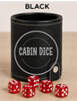 Dice Cup Cabin Dice - Leatherette Dice Cup