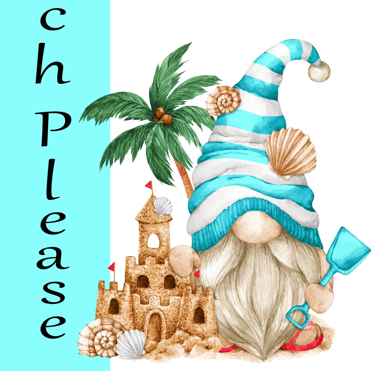 Beach Please Gnome image 0
