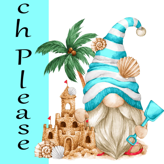 Beach Please Gnome image 0