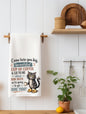 Come here you big beautiful cup of coffee Funny Kitchen Towel | Coffee Lover Gift