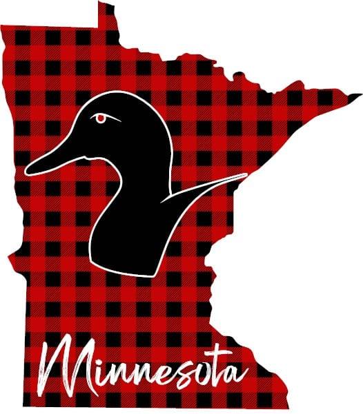 Minnesota Buffalo Plaid Loon image 0
