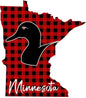 Minnesota Buffalo Plaid Loon image 0