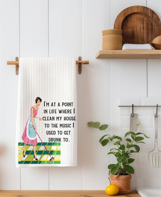 I'm at a Point in My Life Kitchen Towel