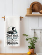 Duck Duck Gray Duck Minnesota Kitchen Towel | Funny Minnesota Gift