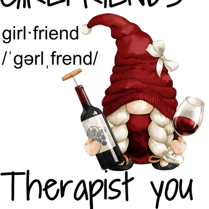 Girl Friends Wine Gnome image 0