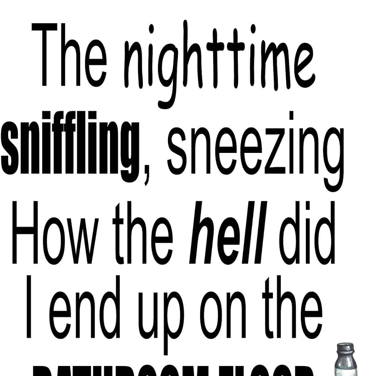 The Nighttime Sniffing - Whiskey Kitchen Towel image 0
