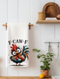 F-CAW-F Crazy Chicken Kitchen Towel