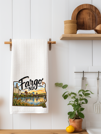 Fargo, ND Kitchen Towel | North Dakota Gift