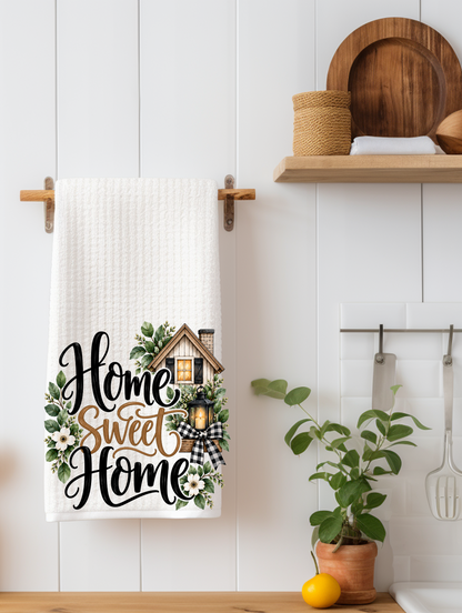 Home Sweet Home Kitchen Towel | Housewarming Gift