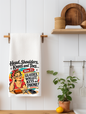 Head Shoulders Knees & Toes  Kitchen Towel | Getting Old