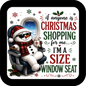 If anyone is christmas shopping for me... Im a size window seat - Holiday Coaster - Sublimation Coaster