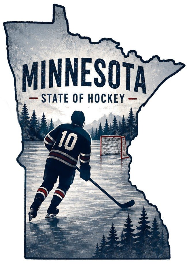 State of Hockey Player | Minnesota Hockey Gift