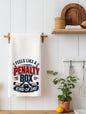 Feels Like a Penalty Box Kinda Day... Kitchen Towel | Sassy Hockey Fan Gift