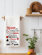 Marriage is like a Deck of Cards Funny Kitchen Towel | Wedding/Anniversay Gift