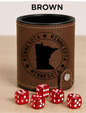 Dice Cup Minnesota - Leatherette Dice Cup