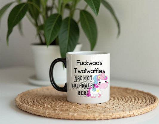 F$ckwads Not Tolerated Here 15oz Mug