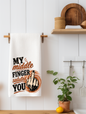 My Middle Finger Salutes You | Funny Sarcastic Kitchen Towel