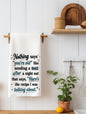 Nothing Says You're Old Like Sending a Recipe Text | Funny Kitchen Towel | Age Gift