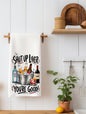 Shut Up Liver Funny Kitchen Towel | Booze Lover Gift | Bar Decor