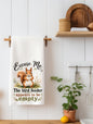 Excuse Me... The Bird Feeder | Bird Lover Gift | Funny Kitchen Towel
