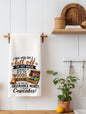 Not Only Did I Fall Off the Diet Wagon | Funny Kitchen Towel | Sassy Gift