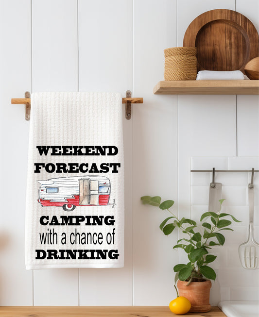Weekend Forecast Kitchen Towel